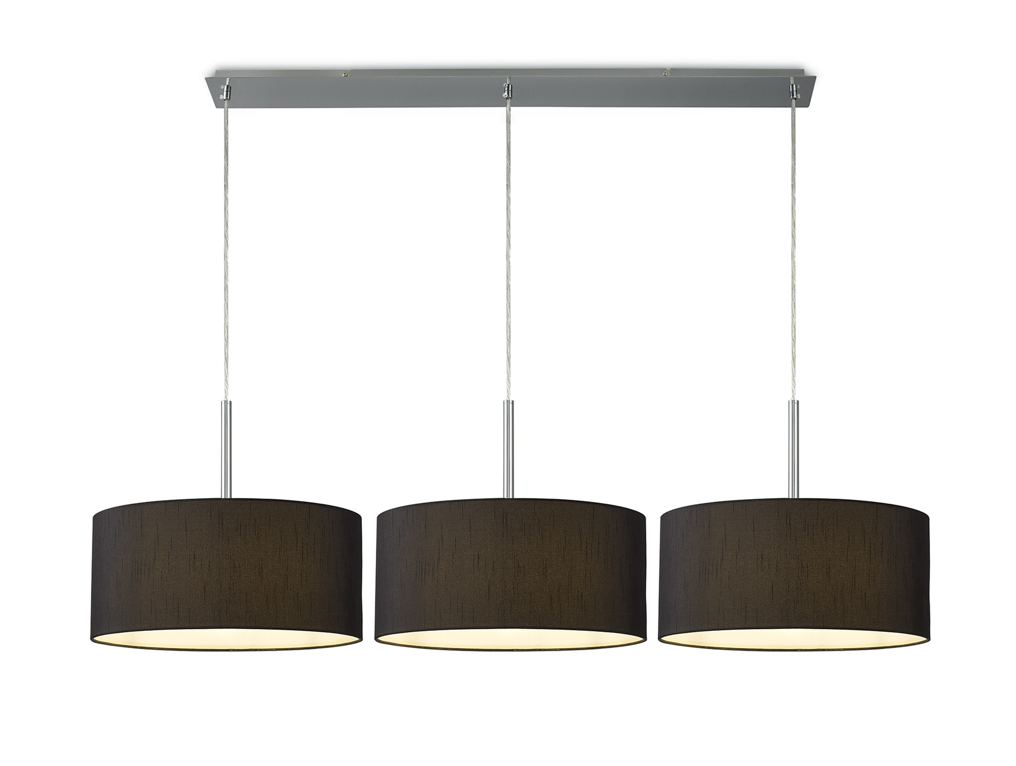 DK0567  Baymont 40cm Shade 3 Light Pendant